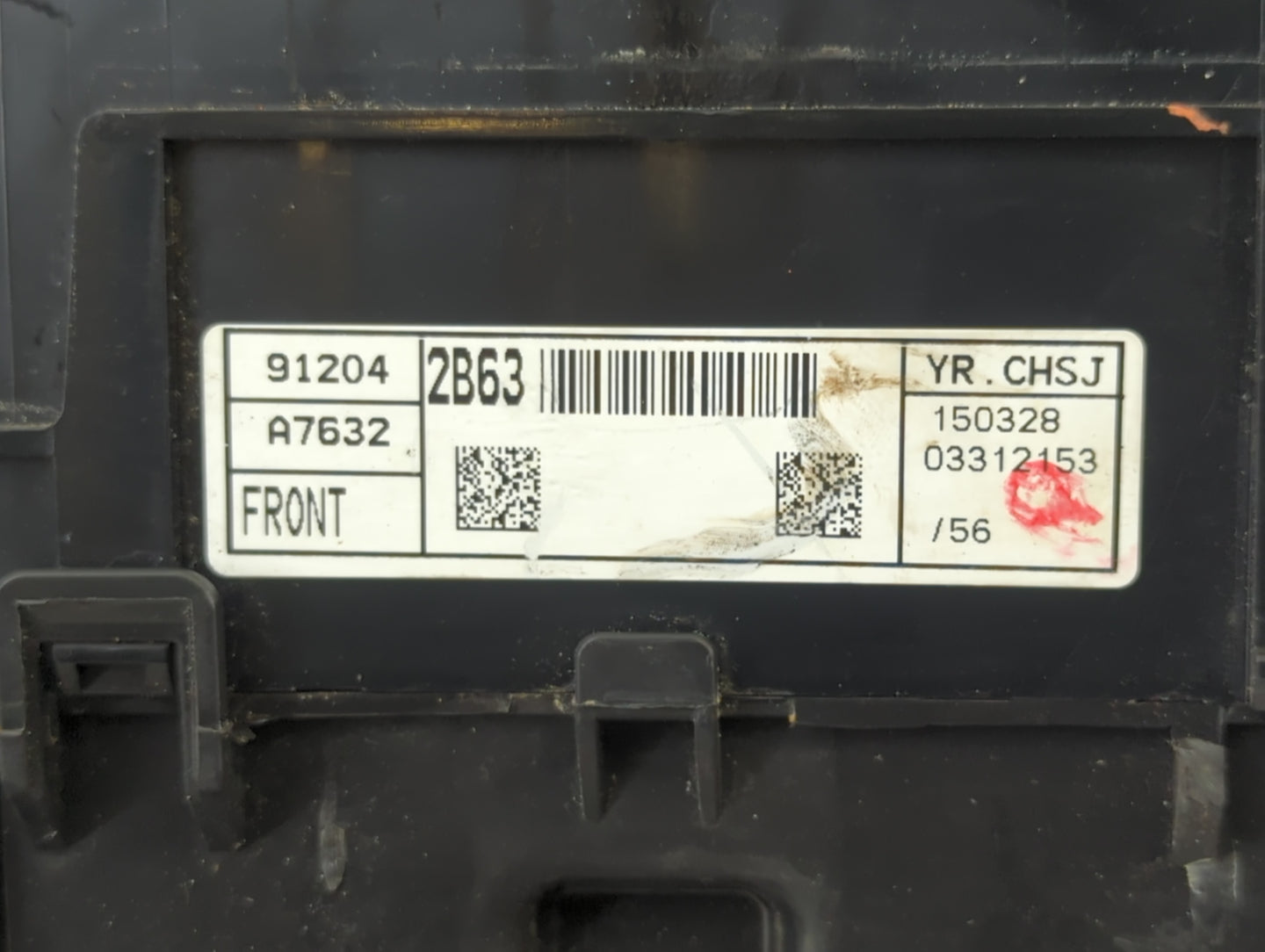 2014-2016 Kia Forte Fusebox Fuse Box Panel Relay Module P/N:91204 A7632 Fits Fits 2014 2015 2016 OEM Used Auto Parts - Oemus