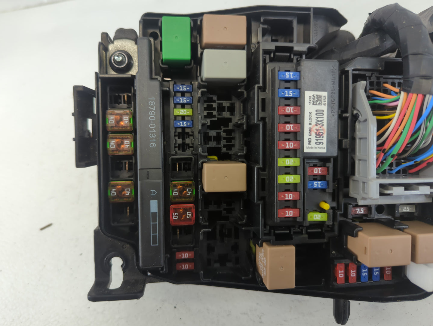 2014-2016 Kia Forte Fusebox Fuse Box Panel Relay Module P/N:91204 A7632 Fits Fits 2014 2015 2016 OEM Used Auto Parts - Oemus