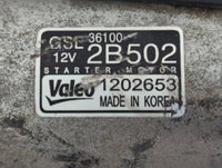 2014-2022 Kia Forte Car Starter Motor Solenoid OEM P/N:36100-2B502 1202653 Fits OEM Used Auto Parts - Oemusedautoparts1.com