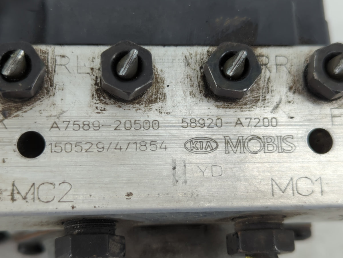 2014-2016 Kia Forte Anti-Lock Brake ABS Pump Module Actuator OEM P/N:58920-A7200 A7589-20500 Fits Fits 2014 2015 2016 OEM Us