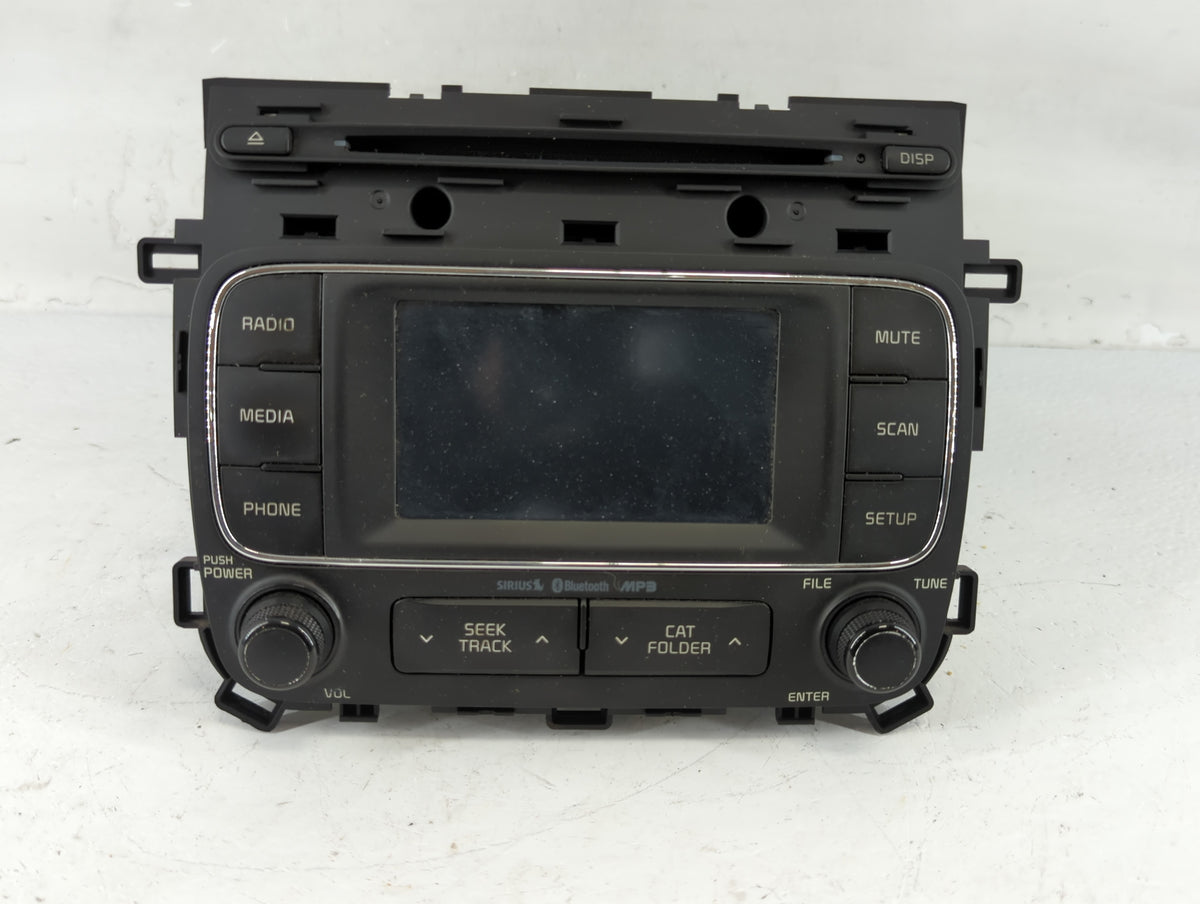 2014-2016 Kia Forte Am Fm Cd Player Radio Receiver 695012 - Oemusedautoparts1.com