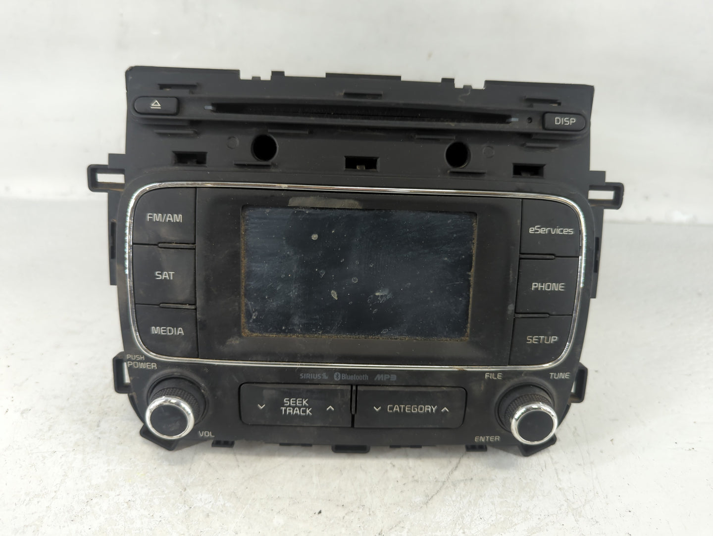 2014-2016 Kia Forte Radio AM FM Cd Player Receiver Replacement P/N:96160-A7100WK Fits Fits 2014 2015 2016 OEM Used Auto Part
