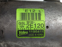 2016-2022 Kia Forte Car Starter Motor Solenoid OEM P/N:1195411 36100-2E120 Fits Fits 2013 2014 2016 2017 2018 2019 2020 2021