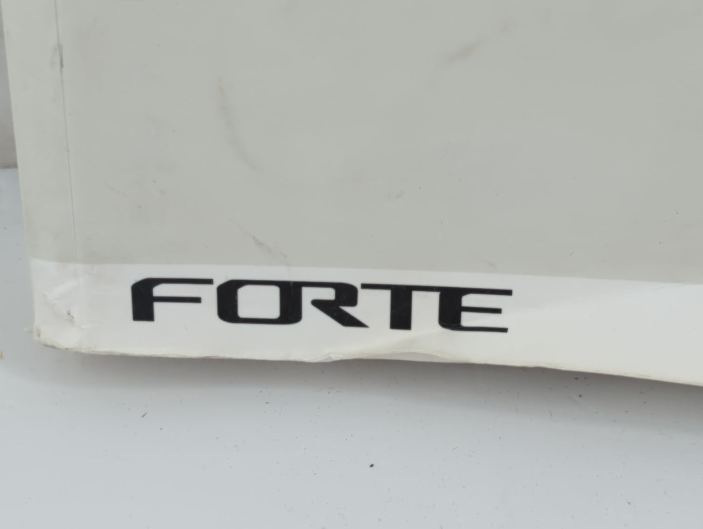 2016 Kia Forte Owners Manual Book Guide OEM Used Auto Parts - Oemusedautoparts1.com