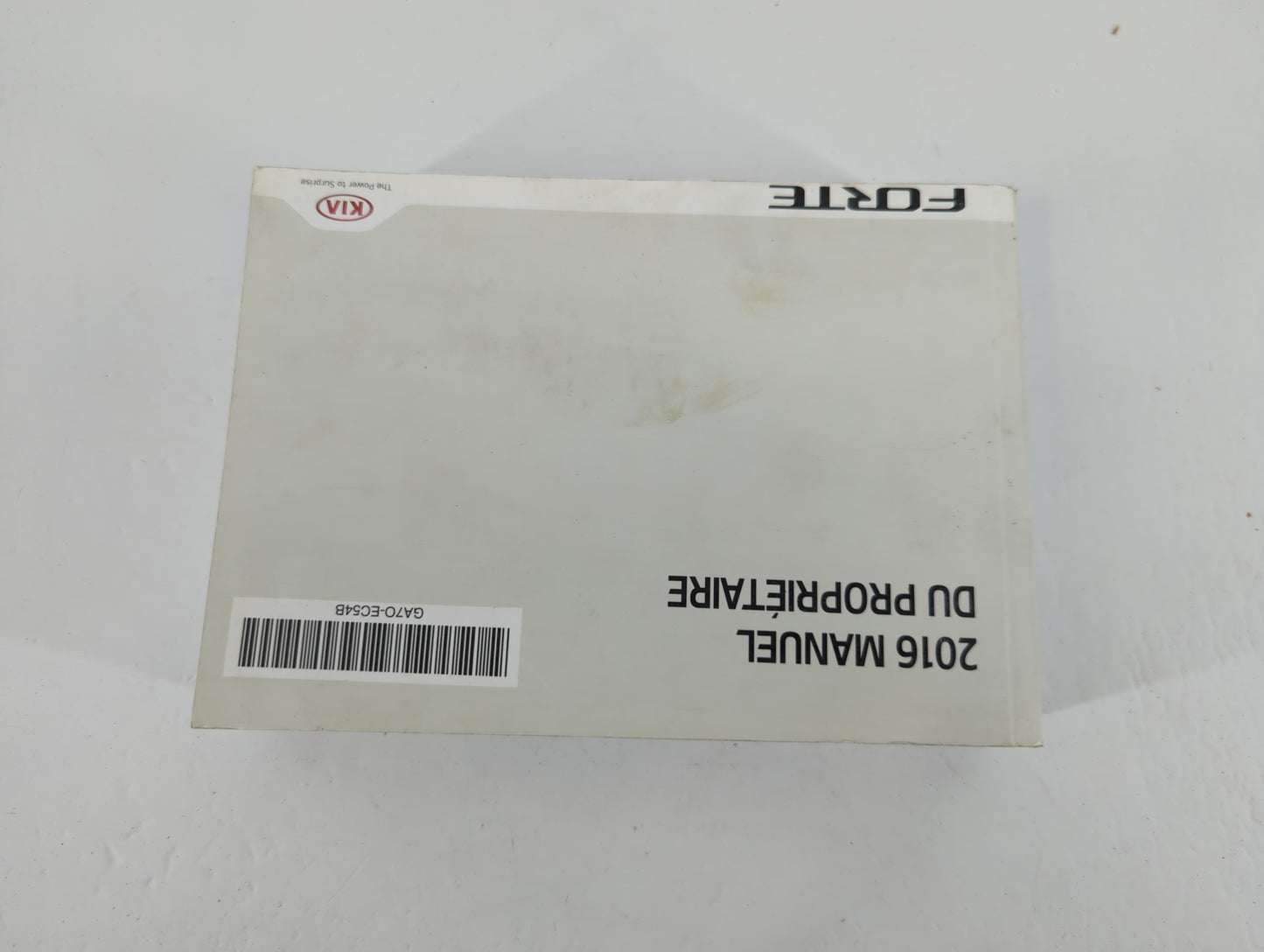 2016 Kia Forte Owners Manual Book Guide OEM Used Auto Parts - Oemusedautoparts1.com