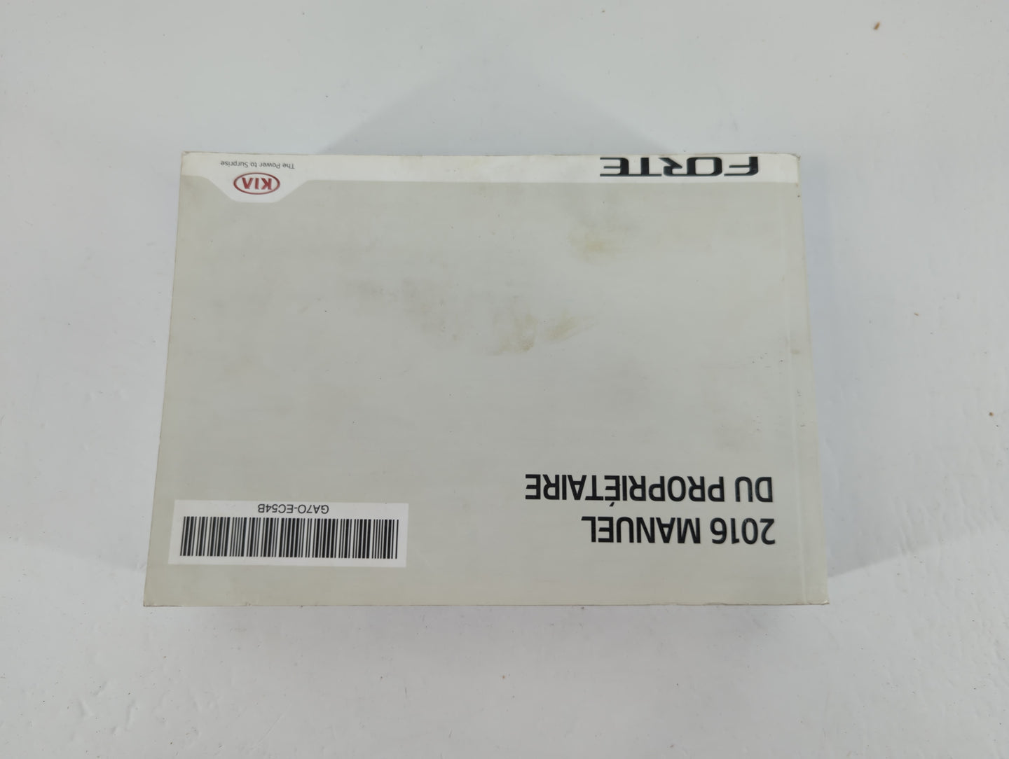 2016 Kia Forte Owners Manual Book Guide OEM Used Auto Parts - Oemusedautoparts1.com