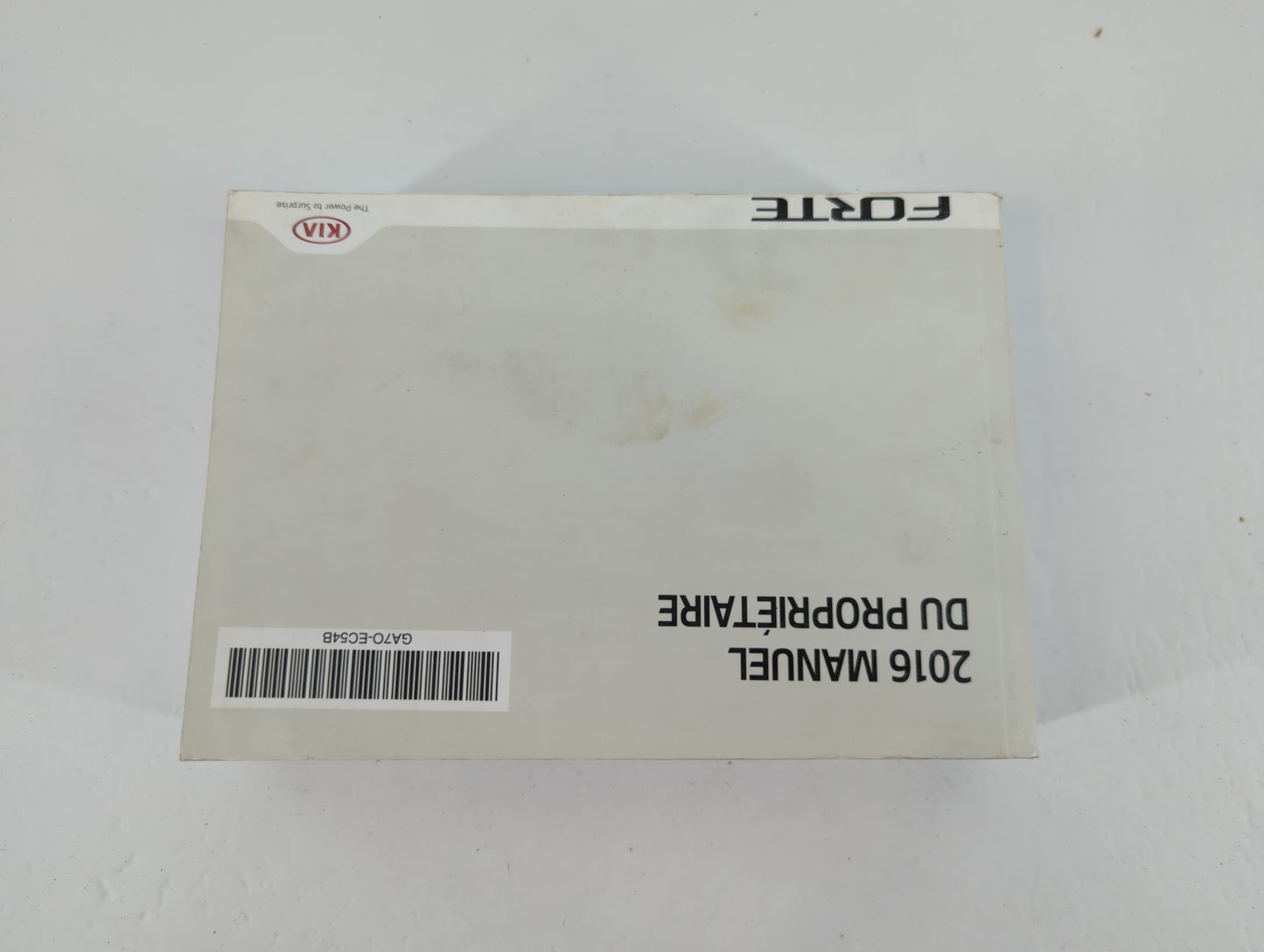 2016 Kia Forte Owners Manual Book Guide OEM Used Auto Parts - Oemusedautoparts1.com