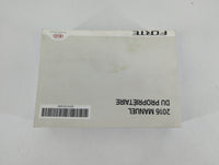 2016 Kia Forte Owners Manual Book Guide OEM Used Auto Parts - Oemusedautoparts1.com