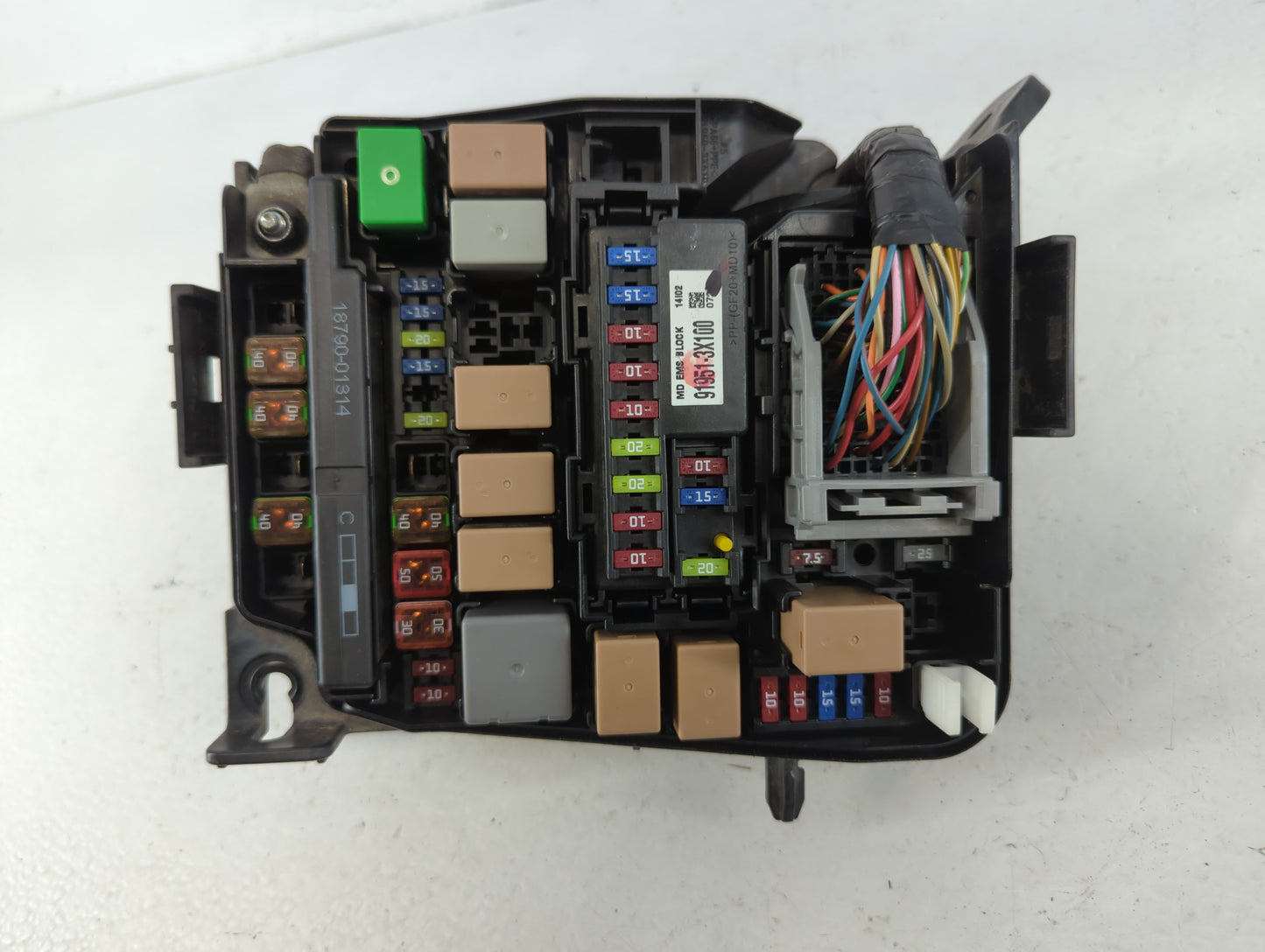 2014-2016 Kia Forte Fusebox Fuse Box Panel Relay Module P/N:91213 A7063 Fits Fits 2014 2015 2016 OEM Used Auto Parts - Oemus