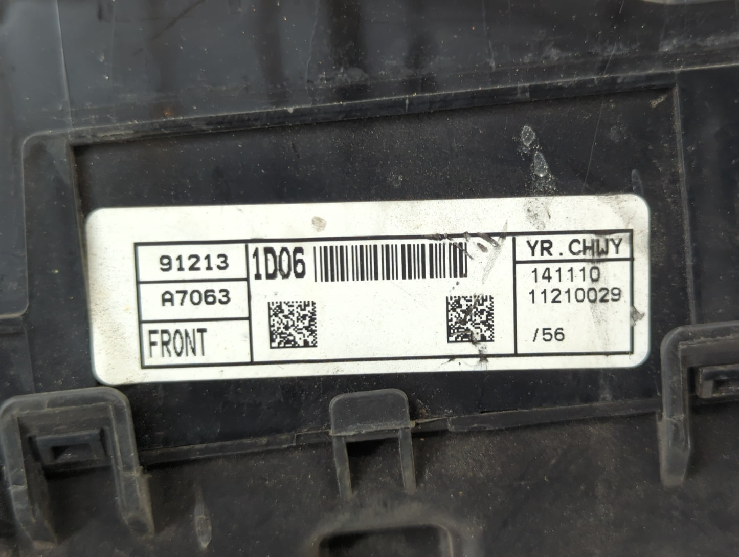 2014-2016 Kia Forte Fusebox Fuse Box Panel Relay Module P/N:91213 A7063 Fits Fits 2014 2015 2016 OEM Used Auto Parts - Oemus