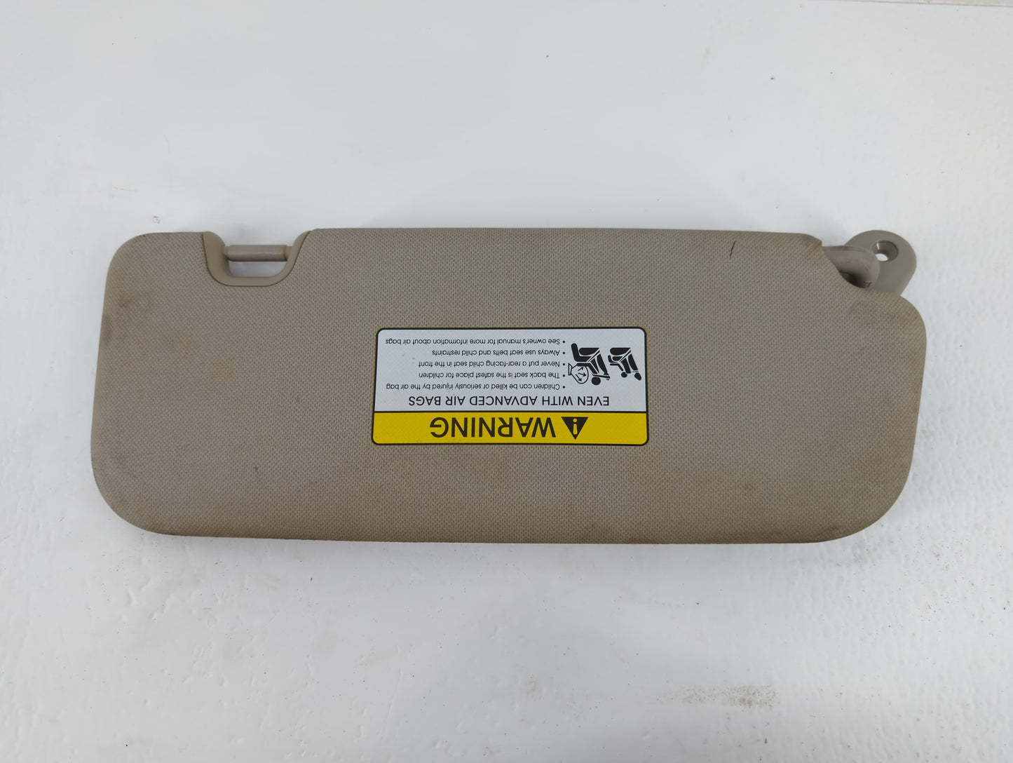 2014-2016 Kia Forte Sun Visor Shade Replacement Passenger Right Mirror Fits Fits 2014 2015 2016 OEM Used Auto Parts - Oemuse