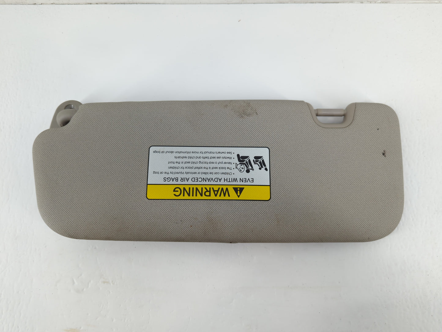 2014-2017 Kia Forte Sun Visor Shade Replacement Passenger Right Mirror Fits Fits 2014 2015 2016 2017 OEM Used Auto Parts - O