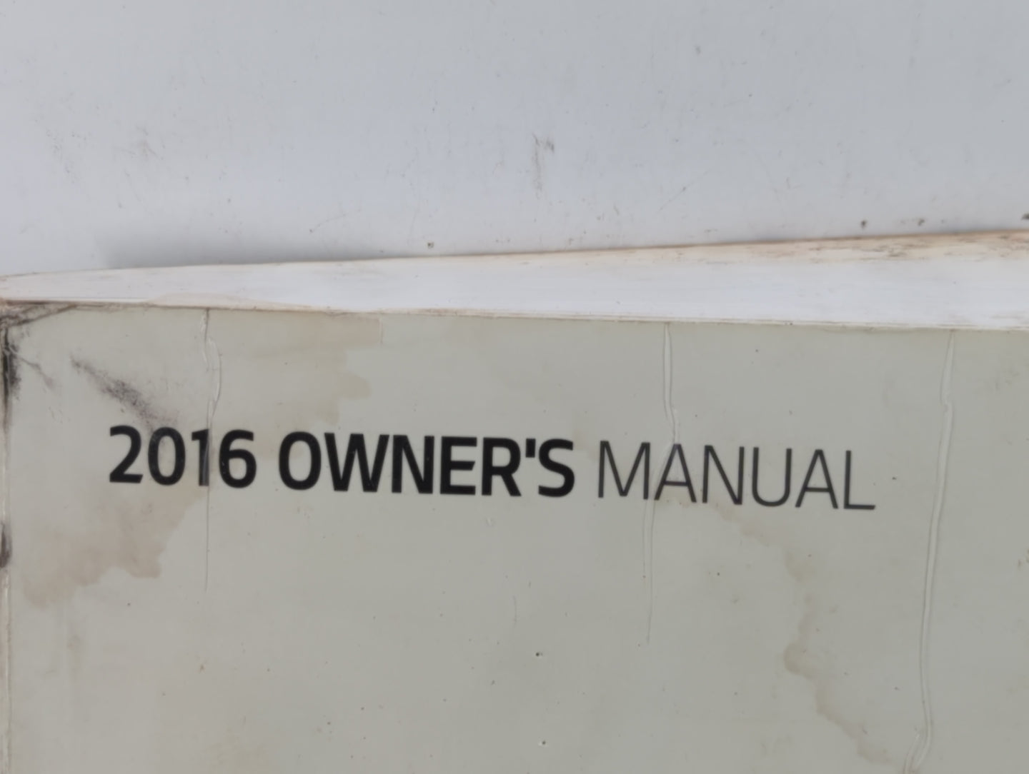 2016 Kia Forte Owners Manual Book Guide P/N:GA7O-EU57C OEM Used Auto Parts - Oemusedautoparts1.com