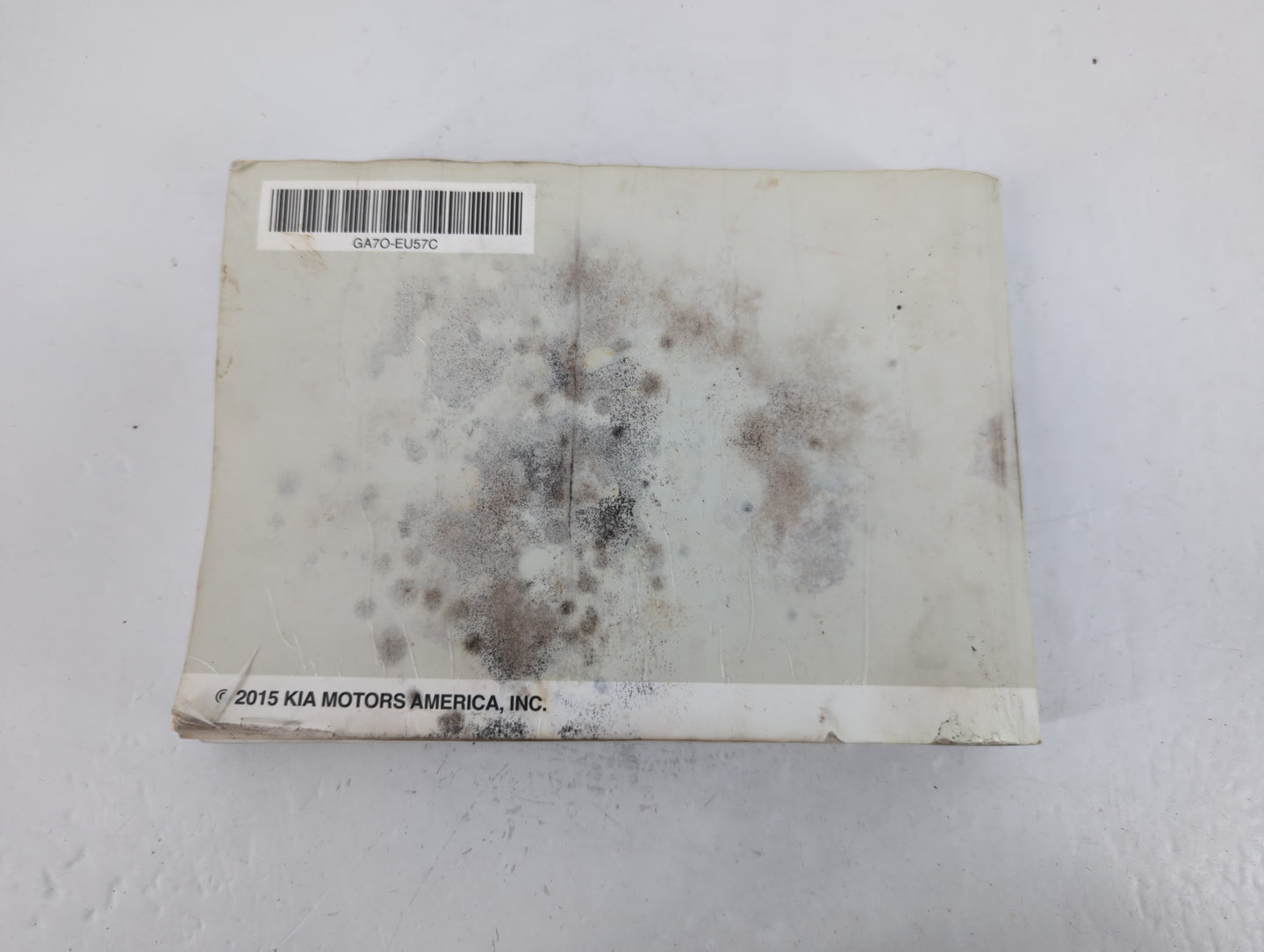 2016 Kia Forte Owners Manual Book Guide P/N:GA7O-EU57C OEM Used Auto Parts - Oemusedautoparts1.com