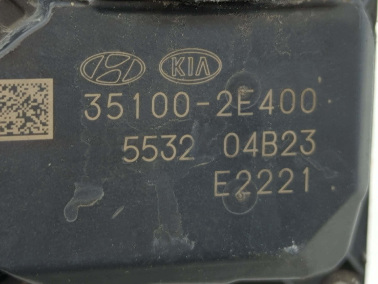 2014-2016 Kia Forte Throttle Body P/N:35100-2E400 Fits Fits 2012 2013 2014 2015 2016 2018 2019 2020 2021 OEM Used Auto Parts
