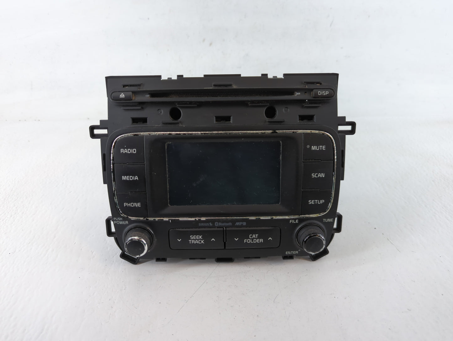2015-2016 Kia Forte Radio AM FM Cd Player Receiver Replacement P/N:96180-A7290WK Fits Fits 2015 2016 OEM Used Auto Parts - O