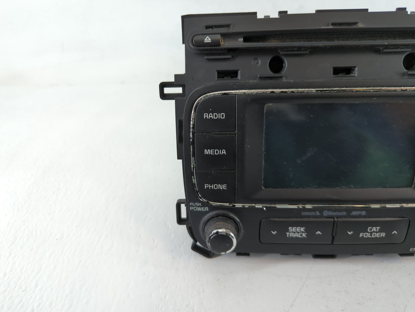 2015-2016 Kia Forte Radio AM FM Cd Player Receiver Replacement P/N:96180-A7290WK Fits Fits 2015 2016 OEM Used Auto Parts - O