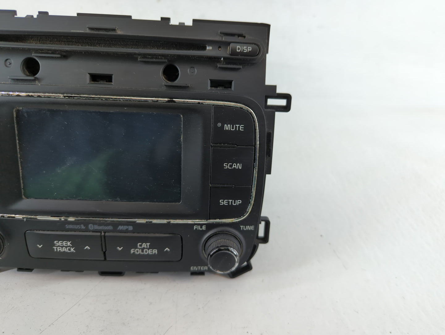 2015-2016 Kia Forte Radio AM FM Cd Player Receiver Replacement P/N:96180-A7290WK Fits Fits 2015 2016 OEM Used Auto Parts - O