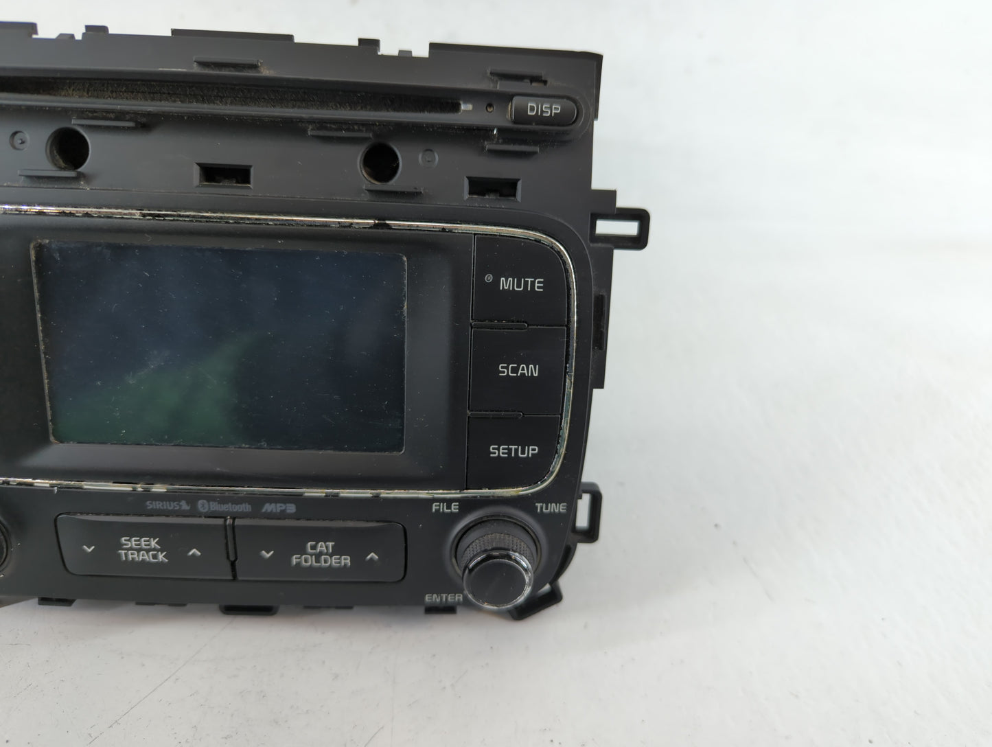 2015-2016 Kia Forte Radio AM FM Cd Player Receiver Replacement P/N:96180-A7290WK Fits Fits 2015 2016 OEM Used Auto Parts - O