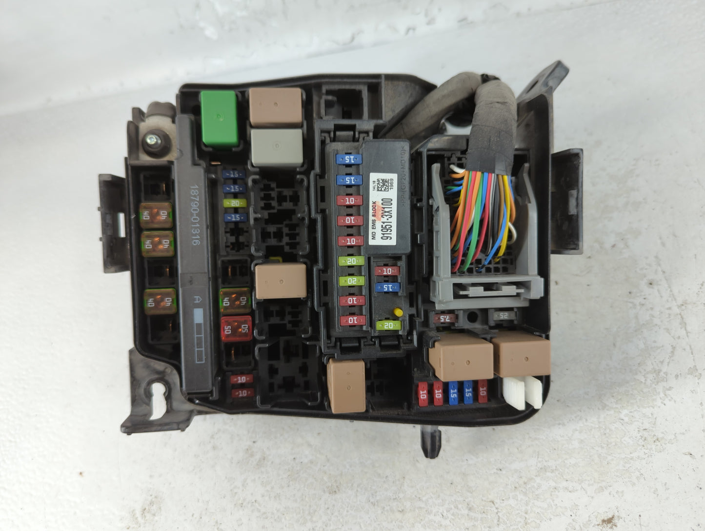 2014-2016 Kia Forte Fusebox Fuse Box Panel Relay Module P/N:91208 A7892 Fits Fits 2014 2015 2016 OEM Used Auto Parts - Oemus