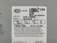 2014-2016 Kia Forte Am Fm Cd Player Radio Receiver - Oemusedautoparts1.com