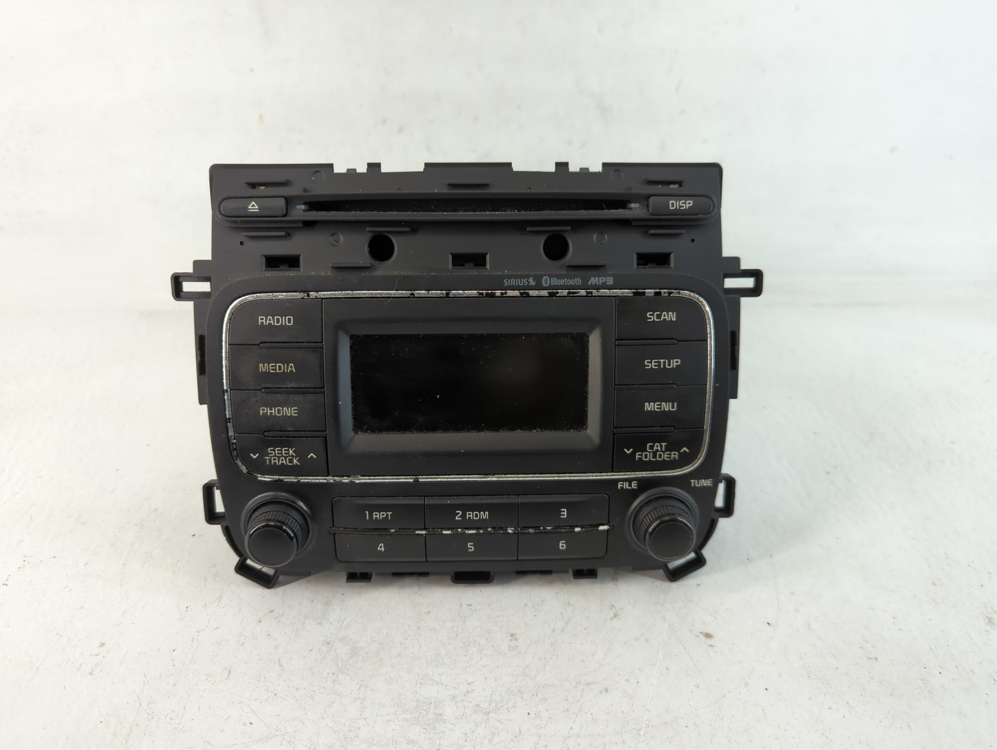 2014-2016 Kia Forte Radio AM FM Cd Player Receiver Replacement P/N:96180-A7290WK Fits Fits 2014 2015 2016 OEM Used Auto Part