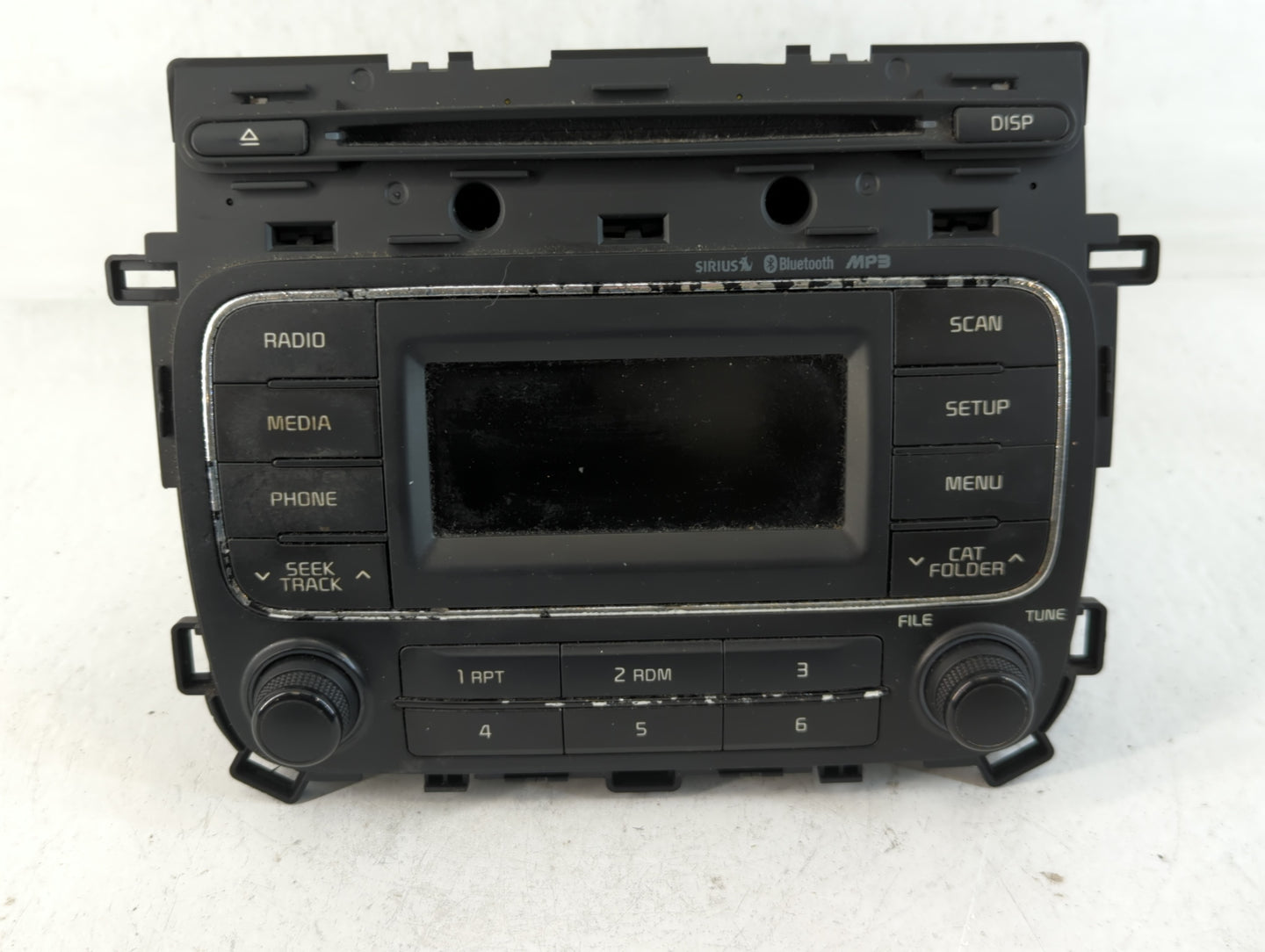 2014-2016 Kia Forte Radio AM FM Cd Player Receiver Replacement P/N:96180-A7290WK Fits Fits 2014 2015 2016 OEM Used Auto Part