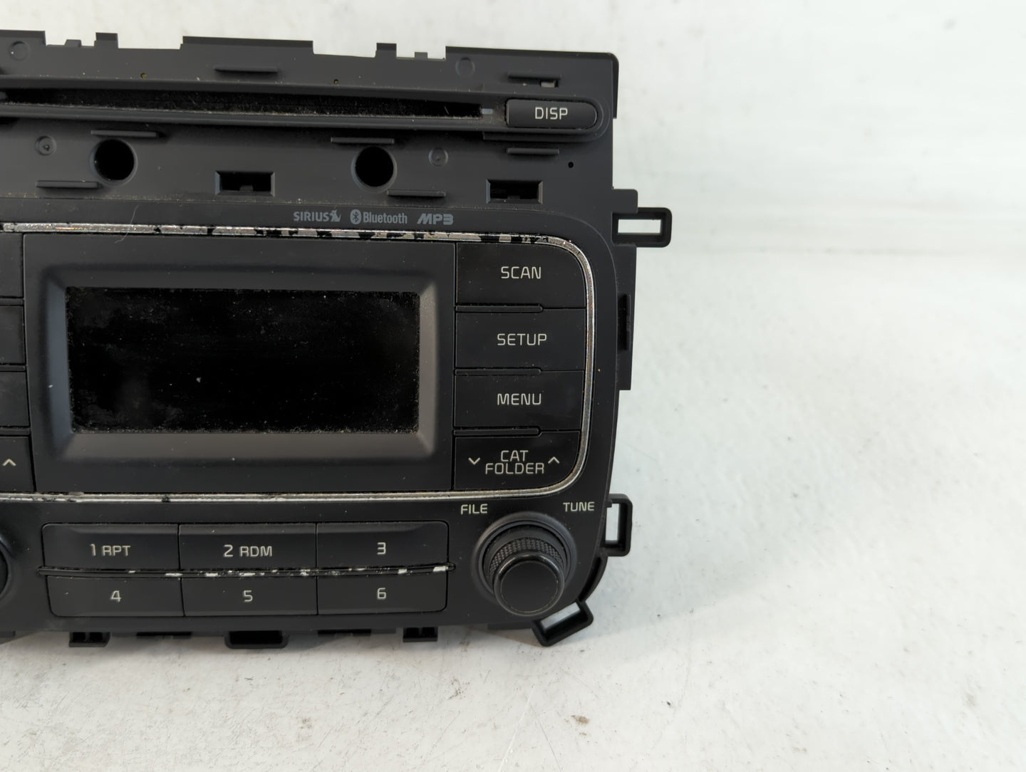 2014-2016 Kia Forte Radio AM FM Cd Player Receiver Replacement P/N:96180-A7290WK Fits Fits 2014 2015 2016 OEM Used Auto Part