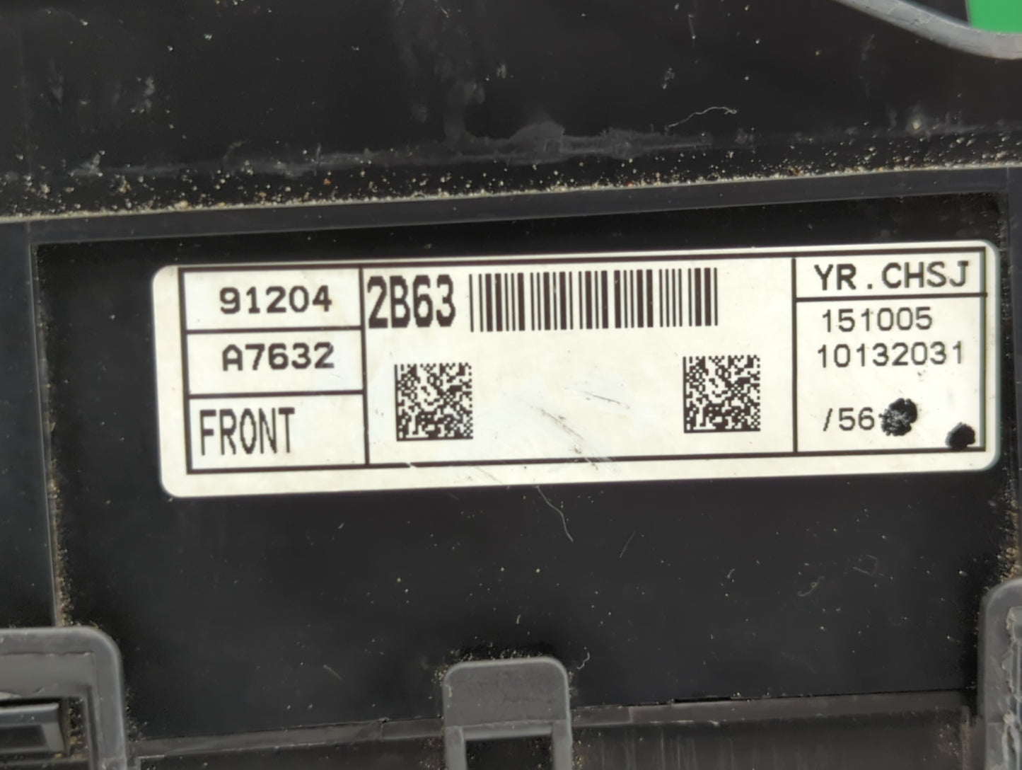 2014-2016 Kia Forte Fusebox Fuse Box Panel Relay Module P/N:91204 A7632 Fits Fits 2014 2015 2016 OEM Used Auto Parts - Oemus