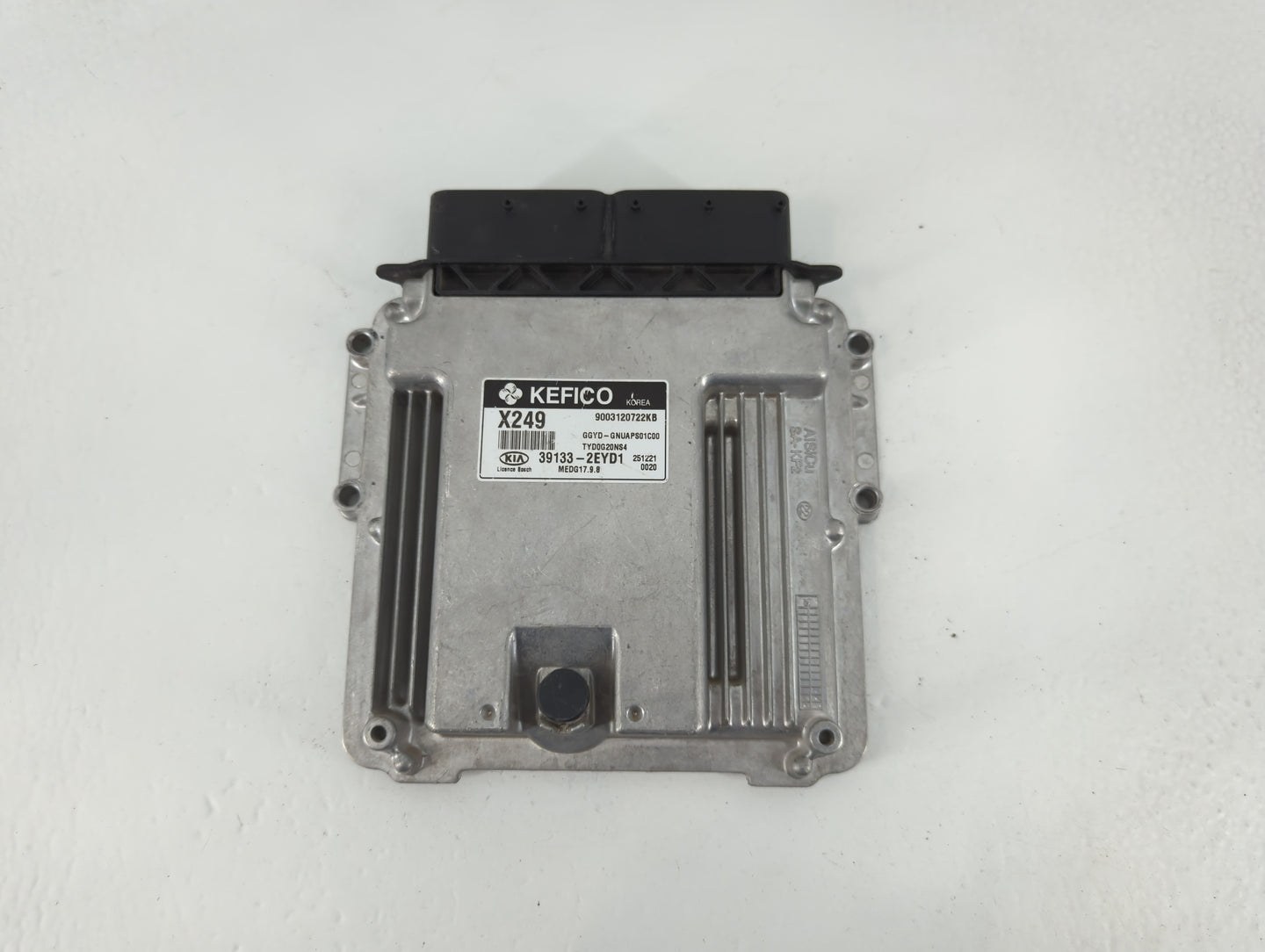 2016 Kia Forte PCM Engine Control Computer ECU ECM PCU OEM P/N:39133-2EYD1 Fits OEM Used Auto Parts - Oemusedautoparts1.com