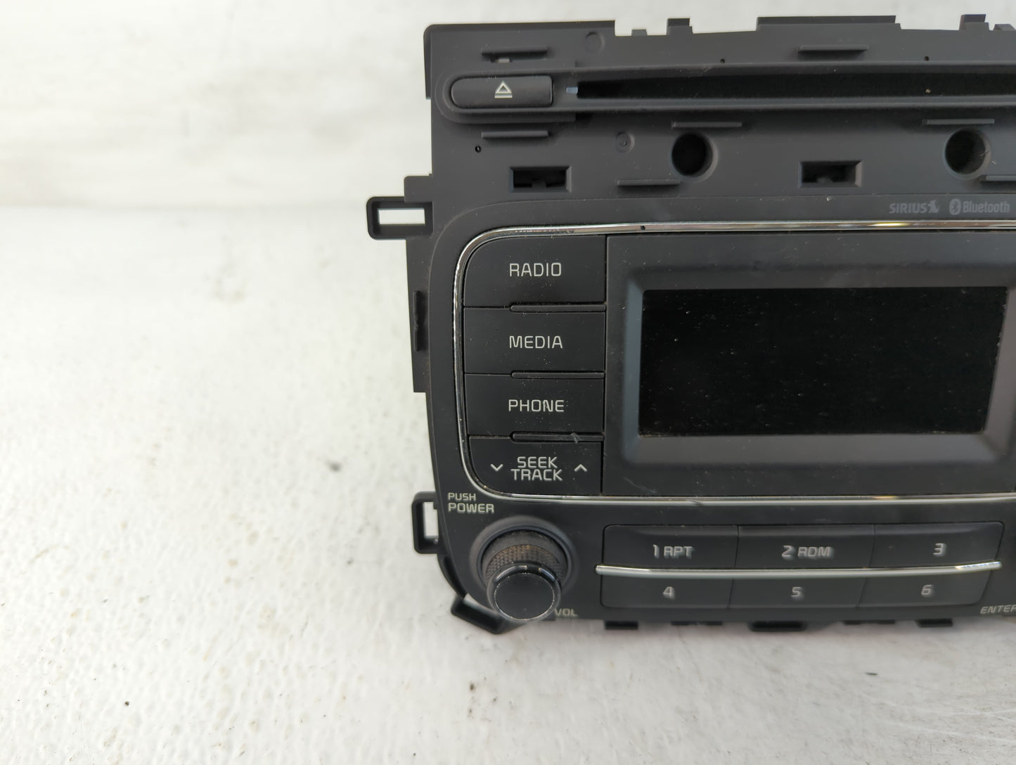 2015-2016 Kia Forte Radio AM FM Cd Player Receiver Replacement P/N:96170-A7771WK Fits Fits 2015 2016 OEM Used Auto Parts - O