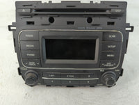 2015-2016 Kia Forte Radio AM FM Cd Player Receiver Replacement P/N:96170-A7771WK Fits Fits 2015 2016 OEM Used Auto Parts - O