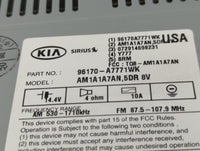 2015-2016 Kia Forte Radio AM FM Cd Player Receiver Replacement P/N:96170-A7771WK Fits Fits 2015 2016 OEM Used Auto Parts - O