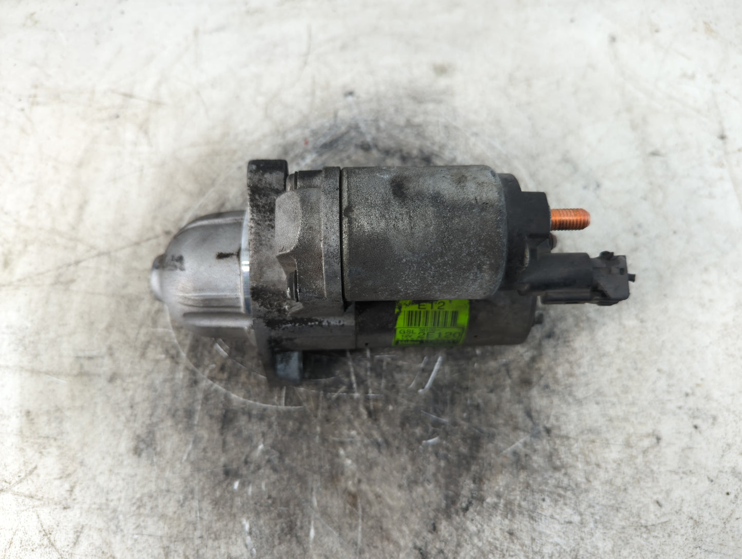 2014-2016 Kia Forte Car Starter Motor Solenoid OEM P/N:1195411 36100-2E120 Fits Fits 2012 2013 2014 2015 2016 OEM Used Auto 