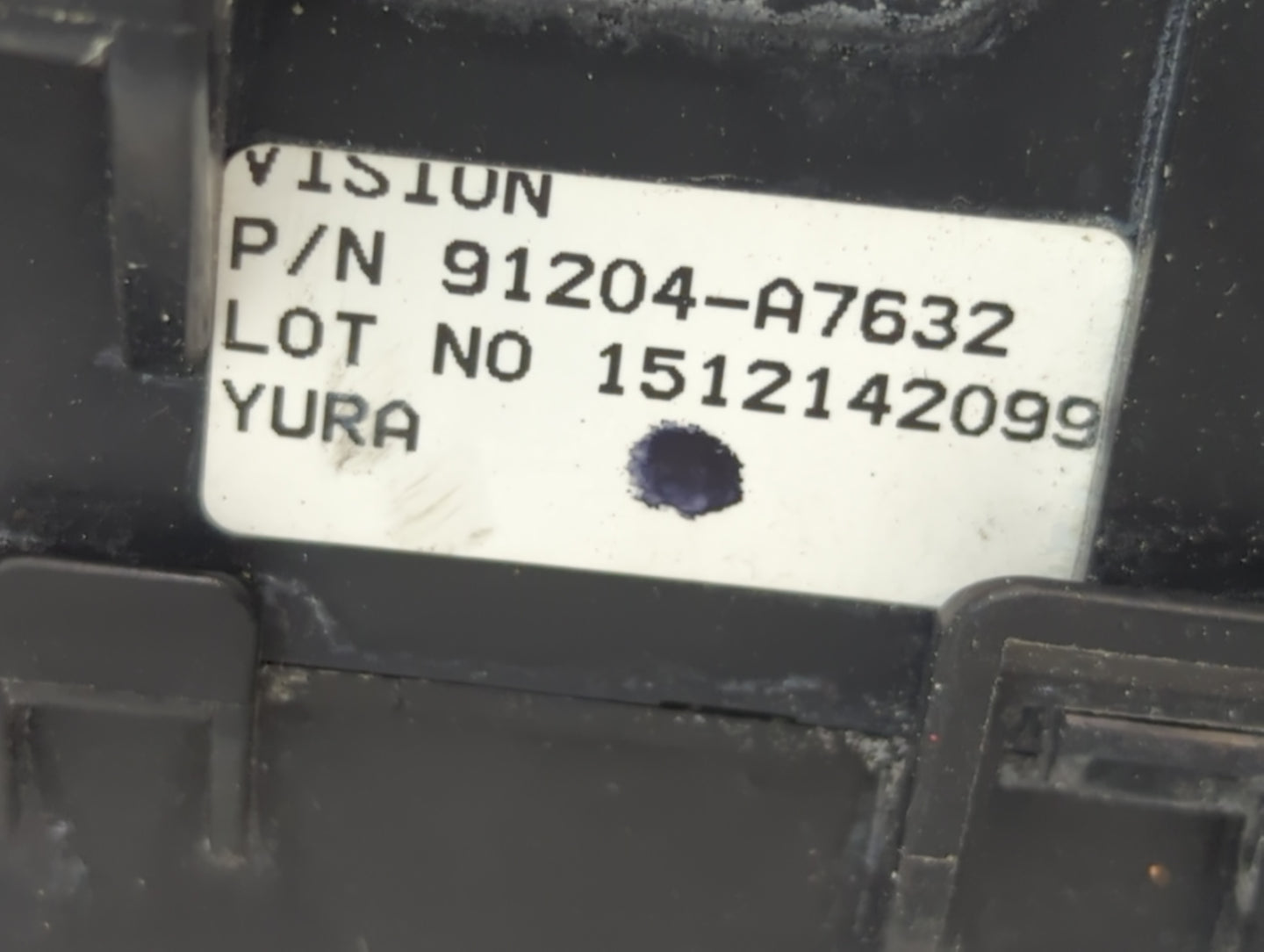 2014-2016 Kia Forte Fusebox Fuse Box Panel Relay Module P/N:91204 A7632 Fits Fits 2014 2015 2016 OEM Used Auto Parts - Oemus