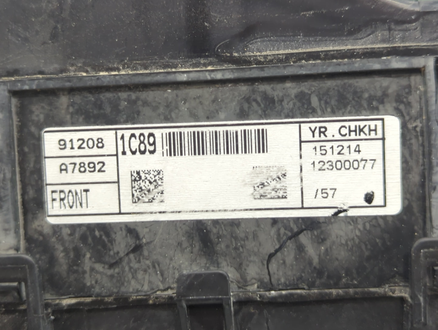2014-2016 Kia Forte Fusebox Fuse Box Panel Relay Module P/N:91208 A7892 Fits Fits 2014 2015 2016 OEM Used Auto Parts - Oemus