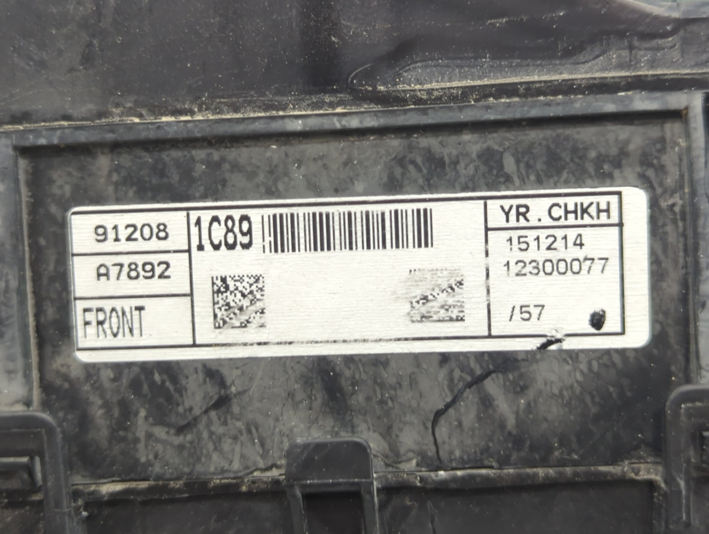 2014-2016 Kia Forte Fusebox Fuse Box Panel Relay Module P/N:91208 A7892 Fits Fits 2014 2015 2016 OEM Used Auto Parts - Oemus