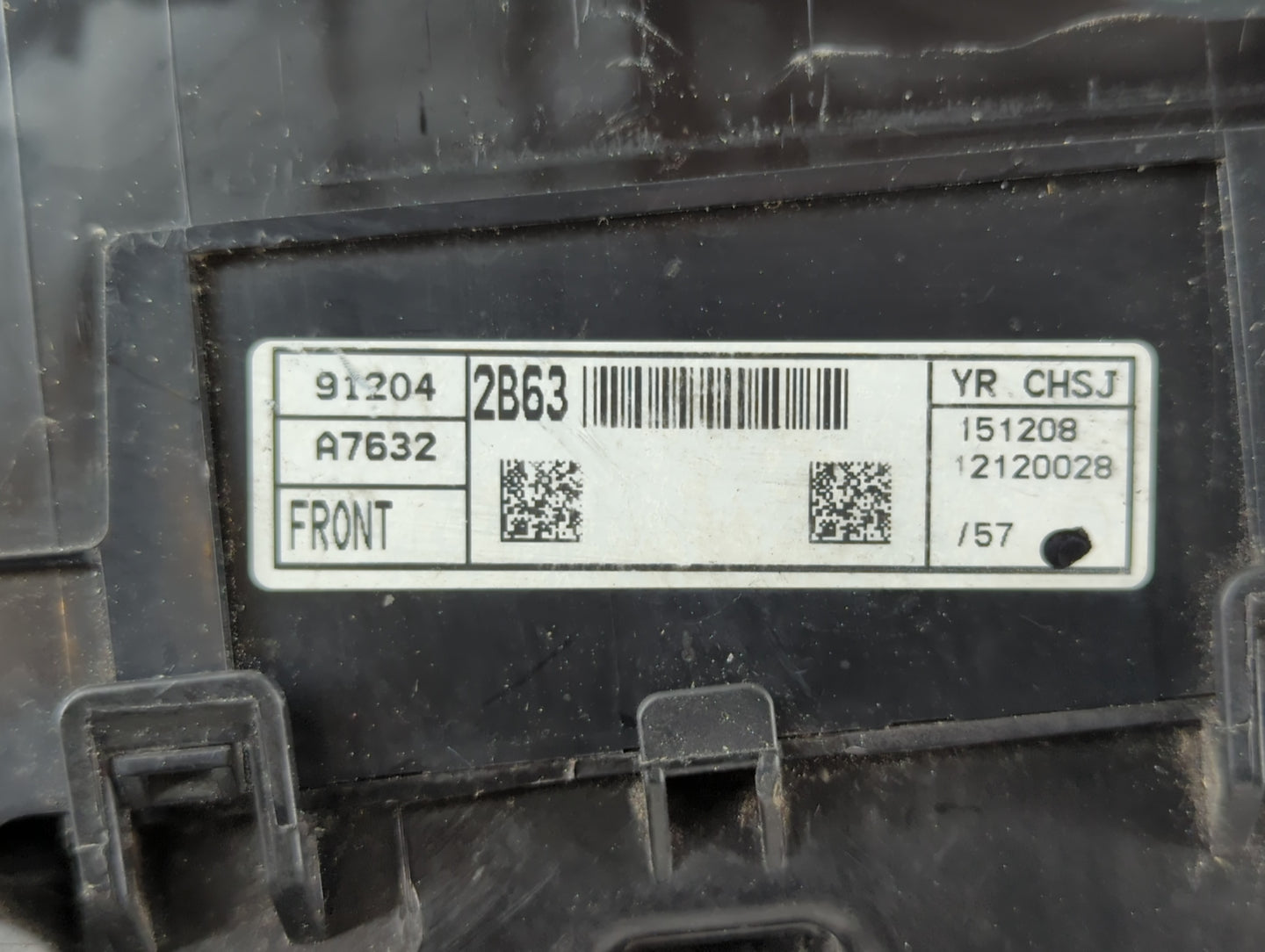 2014-2016 Kia Forte Fusebox Fuse Box Panel Relay Module P/N:91204 A7632 Fits Fits 2014 2015 2016 OEM Used Auto Parts - Oemus