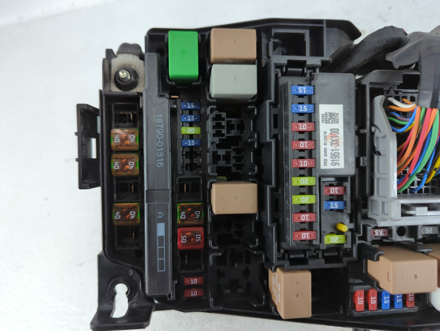 2014-2016 Kia Forte Fusebox Fuse Box Panel Relay Module P/N:91208 A7892 Fits Fits 2014 2015 2016 OEM Used Auto Parts - Oemus