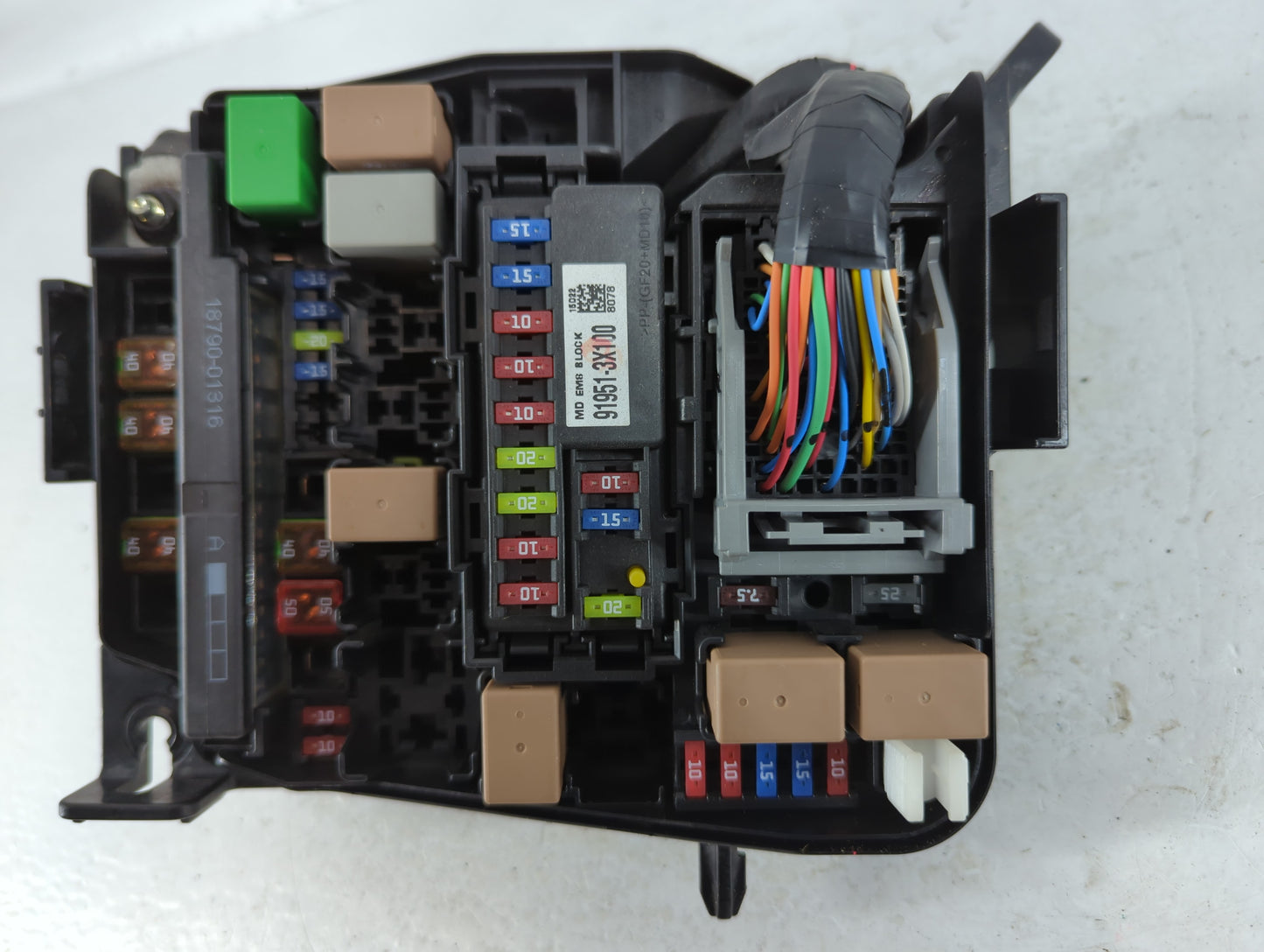 2014-2016 Kia Forte Fusebox Fuse Box Panel Relay Module P/N:91208 A7892 Fits Fits 2014 2015 2016 OEM Used Auto Parts - Oemus
