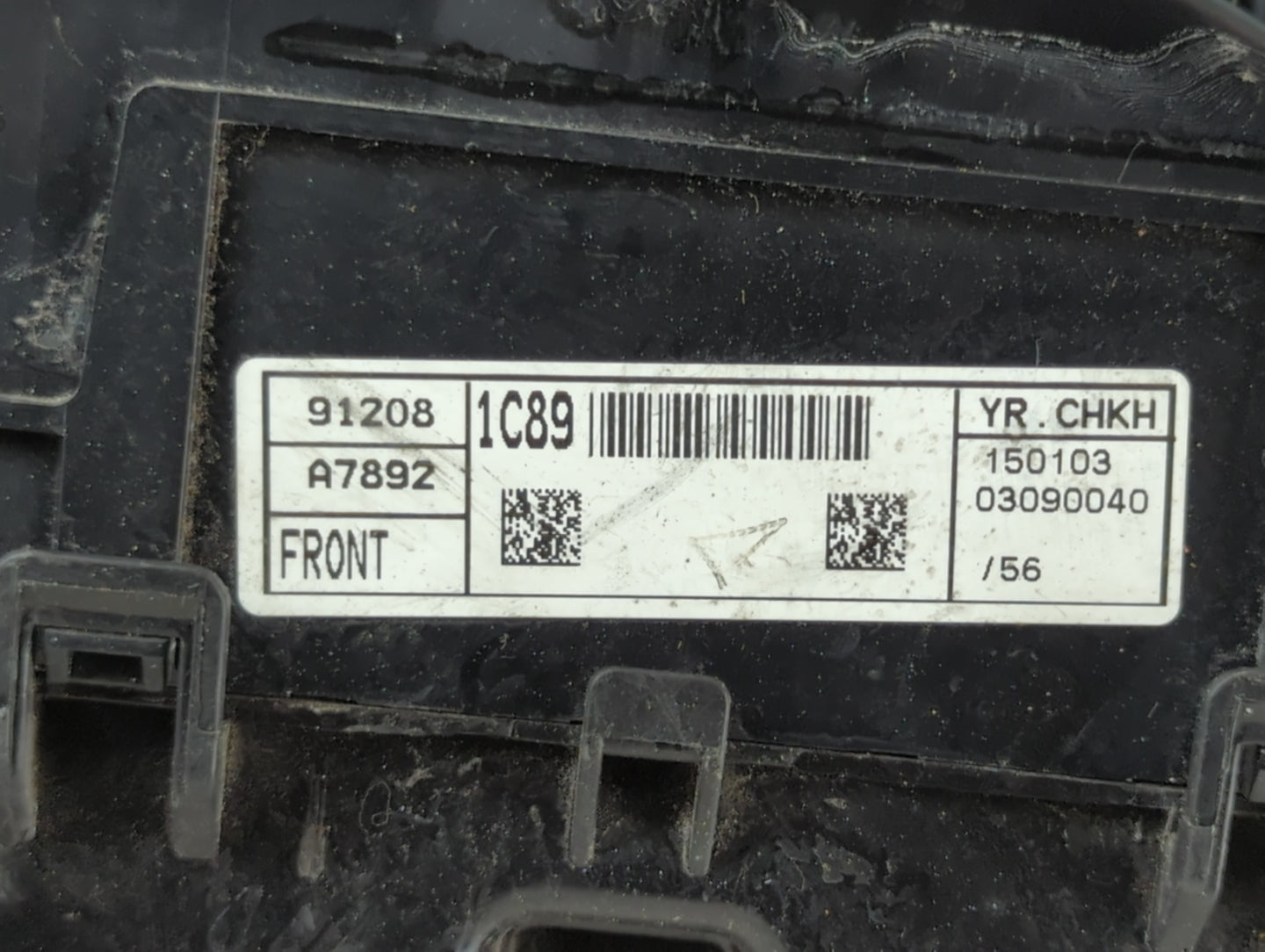 2014-2016 Kia Forte Fusebox Fuse Box Panel Relay Module P/N:91208 A7892 Fits Fits 2014 2015 2016 OEM Used Auto Parts - Oemus