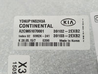 2016 Kia Forte PCM Engine Control Computer ECU ECM PCU OEM P/N:39102-2EXB2 39103-2EXB2, 39106-2EXB2 Fits OEM Used Auto Parts