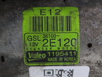 2014-2016 Kia Forte Car Starter Motor Solenoid OEM P/N:1195411 36100-2E120 Fits Fits 2012 2013 2014 2015 2016 OEM Used Auto 