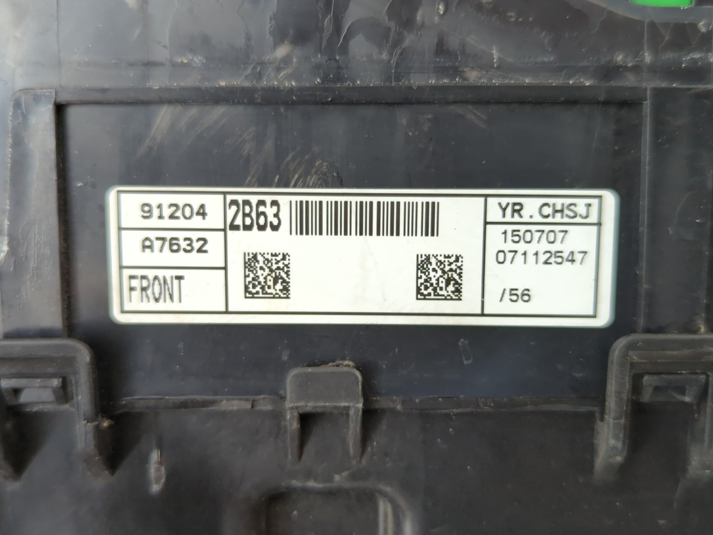2014-2016 Kia Forte Fusebox Fuse Box Panel Relay Module P/N:91204 A7632 Fits Fits 2014 2015 2016 OEM Used Auto Parts - Oemus