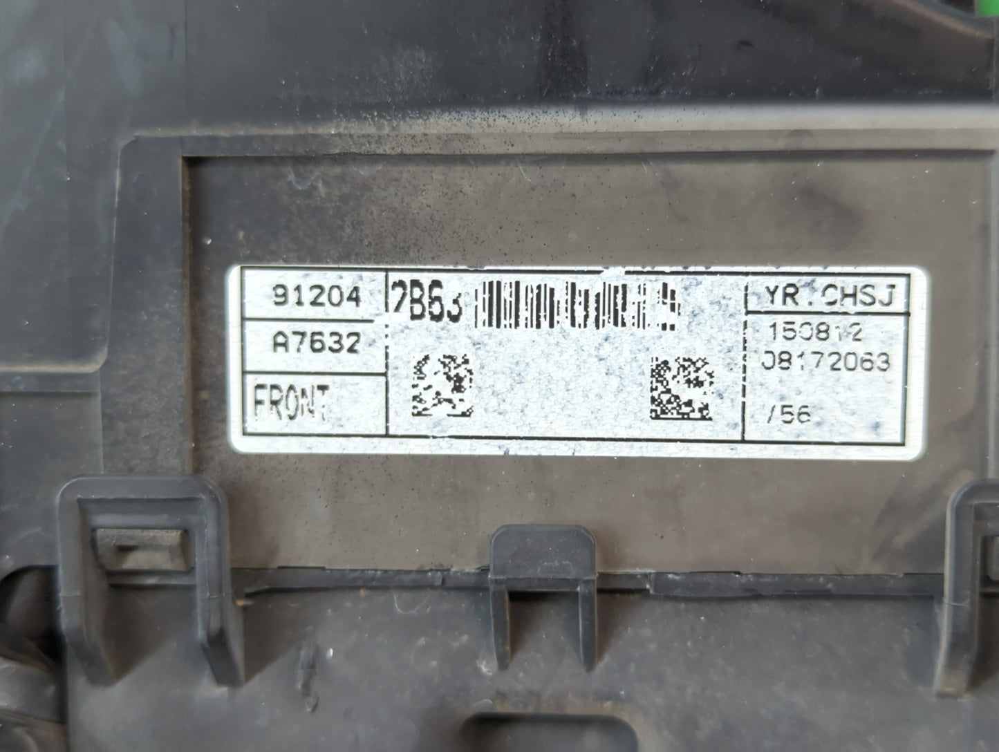 2014-2016 Kia Forte Fusebox Fuse Box Panel Relay Module P/N:91204 A7632 Fits Fits 2014 2015 2016 OEM Used Auto Parts - Oemus