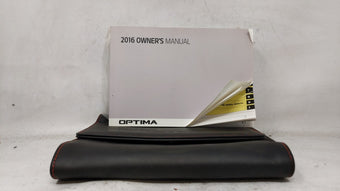 compare product 2016 Kia Optima Owners Manual Book Guide OEM Used Auto Parts
