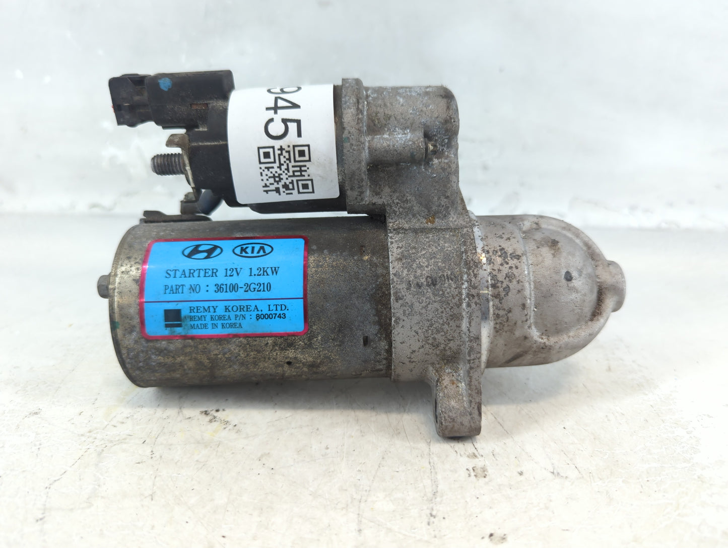 2016-2020 Kia Optima Car Starter Motor Solenoid OEM P/N:36100-2G210 Fits Fits 2015 2016 2017 2018 2019 2020 OEM Used Auto Pa