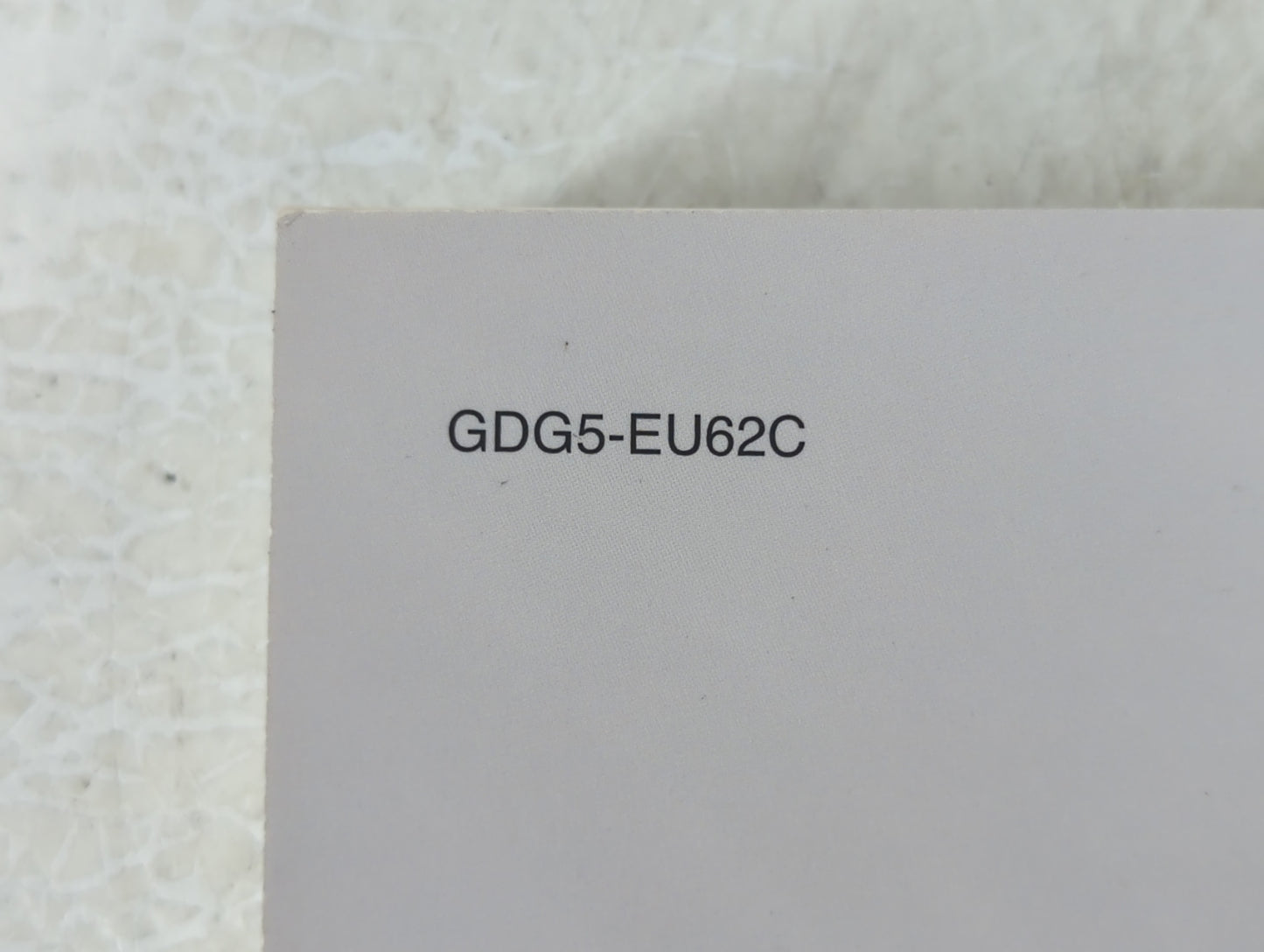 2016 Kia Optima Owners Manual Book Guide P/N:GDG5-EU62C OEM Used Auto Parts - Oemusedautoparts1.com