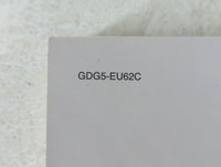 2016 Kia Optima Owners Manual Book Guide P/N:GDG5-EU62C OEM Used Auto Parts - Oemusedautoparts1.com
