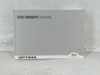 compare product 2016 Kia Optima Owners Manual Book Guide P/N:GDG5-EU5DB OEM Used Auto Parts